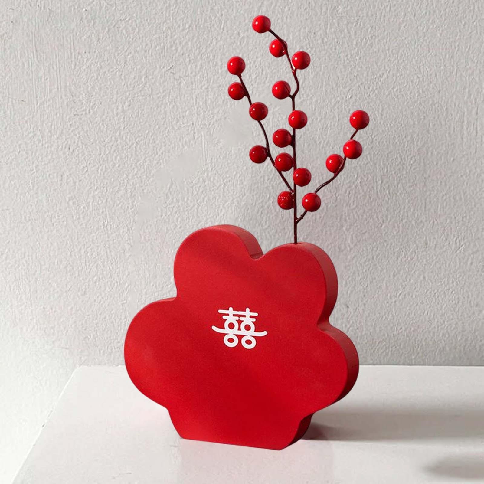 Wedding Vase, Statue Modern Simple for Decoration Table Bedroom Housewarming Gift