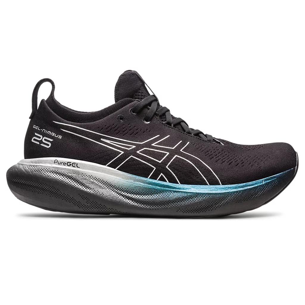 Giày Chạy Bộ Thể Thao Asics Nam GEL-NIMBUS 25 PLATINUM 1011B616.001