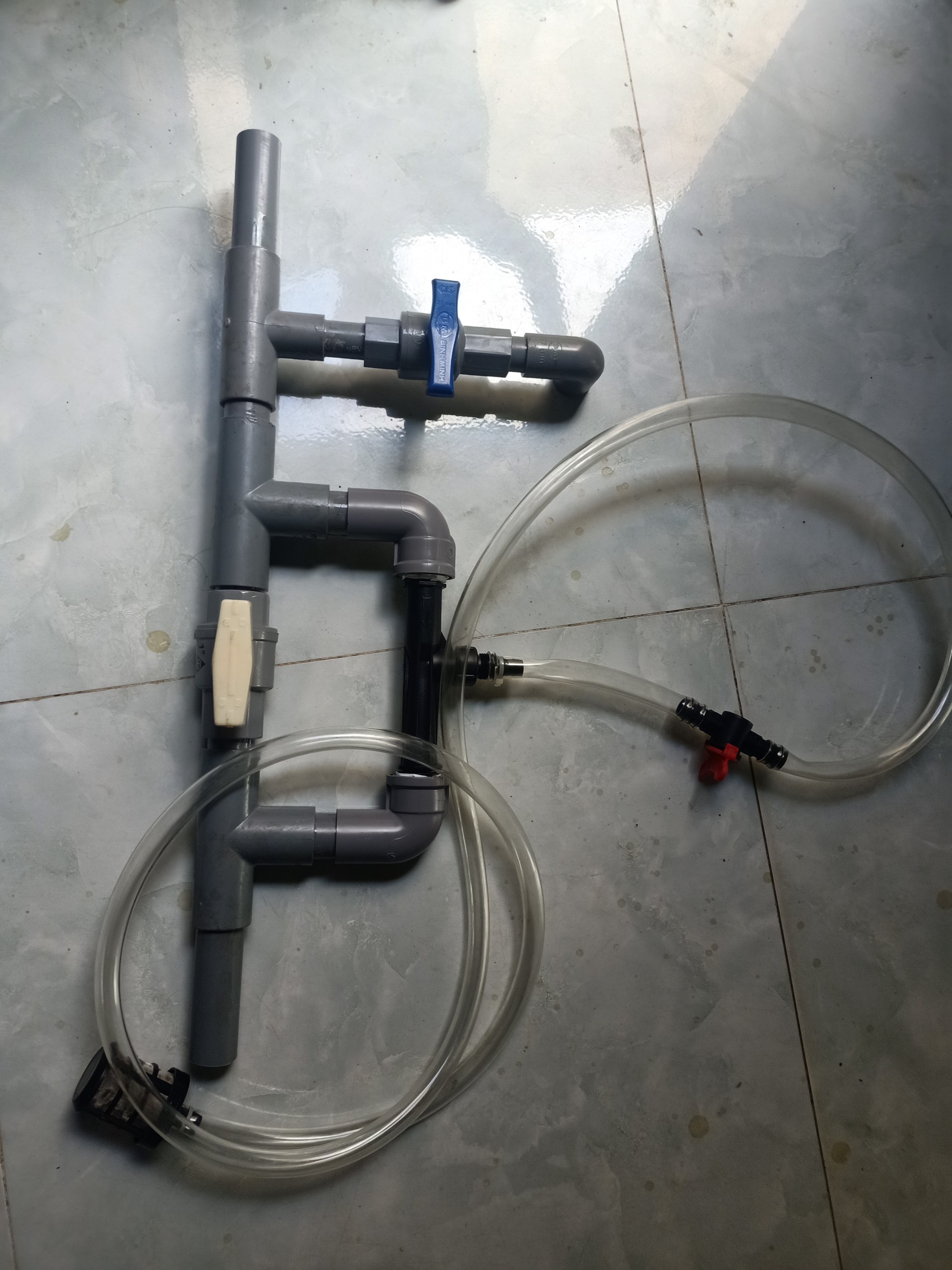 Bộ châm phân cho hệ thống tưới nhỏ giọt rau, la gim fi 34