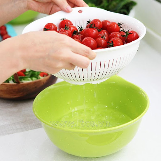 Combo Chậu nhựa nội địa Nhật Bản - Xanh