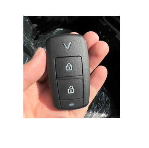Bọc chìa khóa xe ô tô Vinfast VF3 da bò thât đẹp bền sang tặng kèm móc khóa - hàng chính hãng