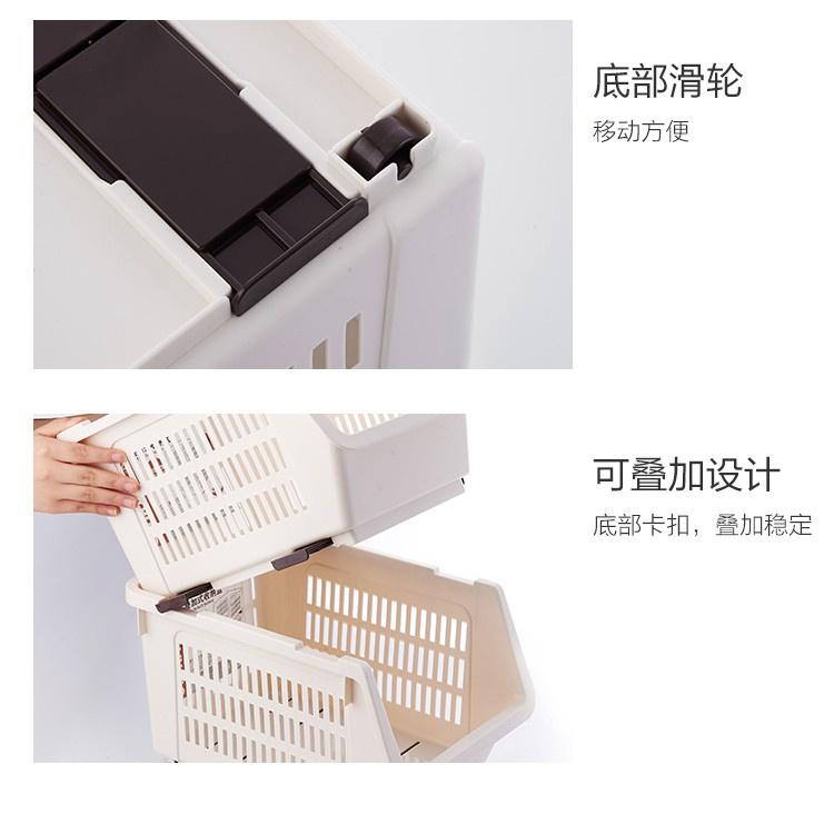 Kệ rổ nhựa xếp tầng đựng đồ đa năng cao cấp dễ tháo lắp, thông minh, tiện lợi