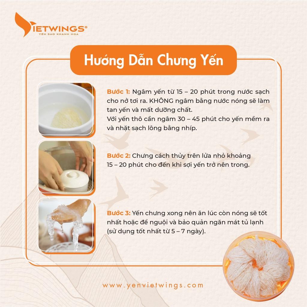 Yến sào đảo Vietwings tinh chế cao cấp 50g