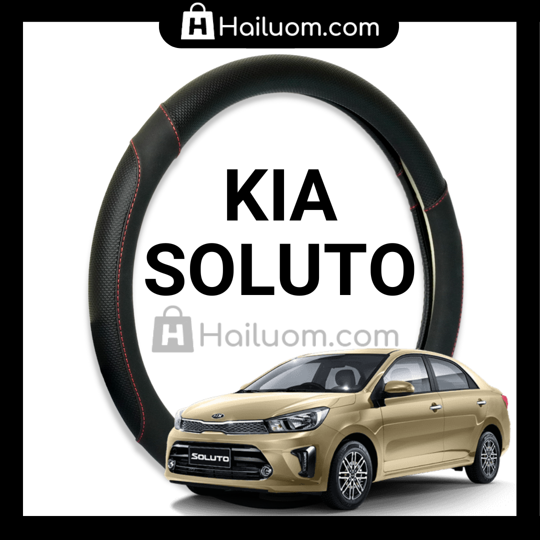 Bọc Vô Lăng ô tô KIA SOLUTO | Bọc Vô Lăng cao cấp Sparco Italy