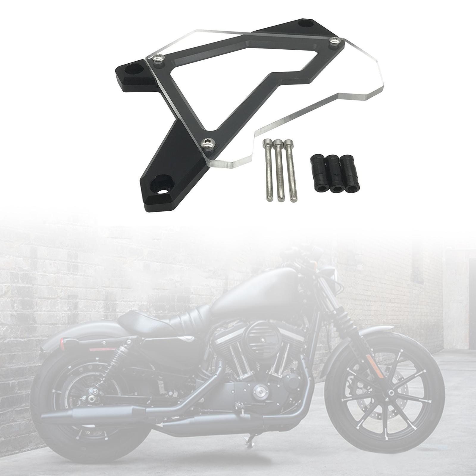 Motorcycle Front Sprocket Cover Chain Guard for 09-17 Black