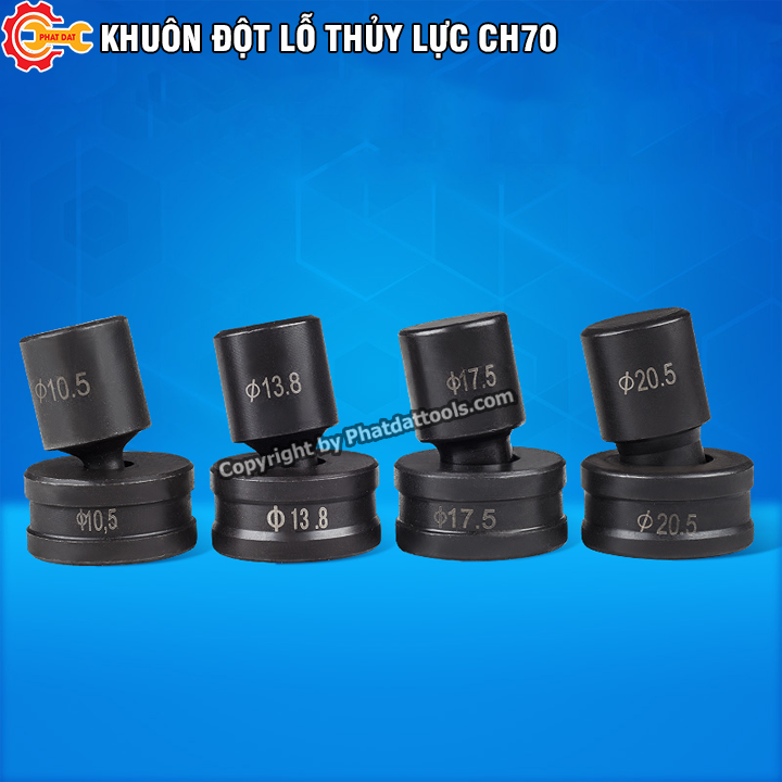 Khuôn đột lỗ cho máy đột lỗ thủy lực CH 70
