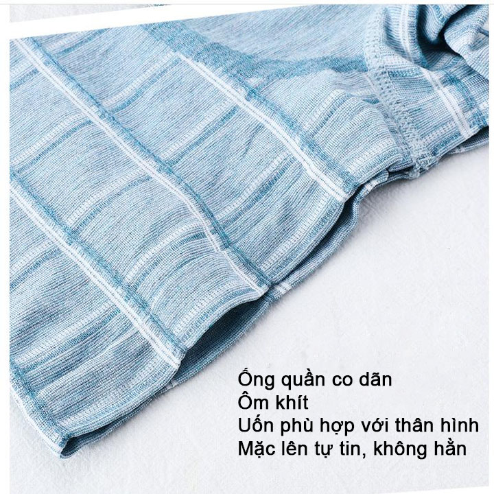 Combo 4 chiếc quần lót nam cotton co giãn thoáng khí