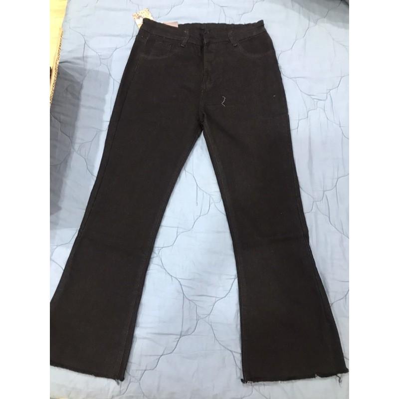 QC04 QUẦN JEAN ỐNG VẢY CẠP CAO