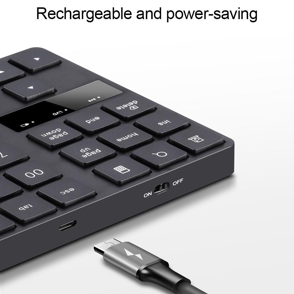 Kỹ Thuật Số Cầm Tay Bàn Phím Bàn Phím Số Mini USB Khóa Số Cho IOS Android Laptop Phụ Kiện