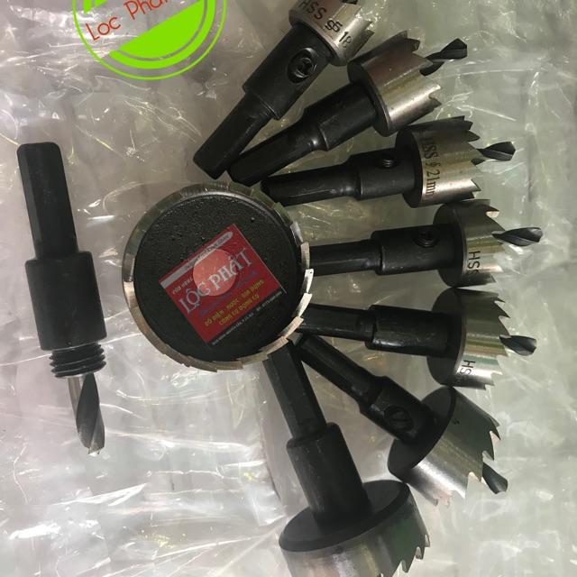 Mũi khoét GỖ thép hợp kim: 16, 18, 20, 21, 22, 25, 27, 34, 42mm - Chuyên khoét gỗ, thạch cao,...
