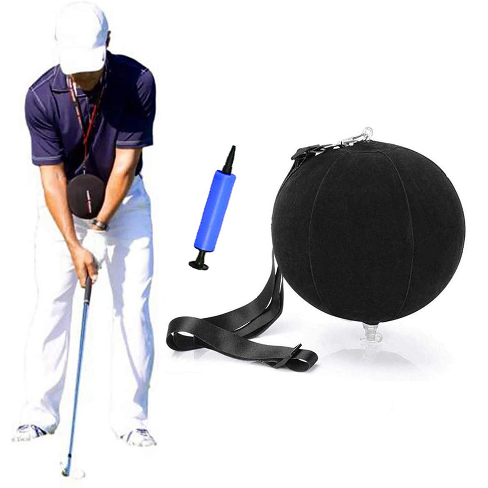 Golf Swing Aid Inflatable Assist W/Lanyard Motion Correction for Posture Correction