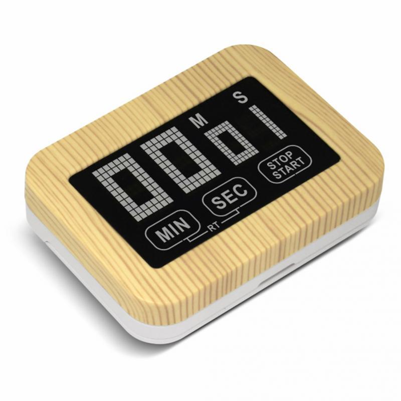 Màn hình cảm ứng Luminous Kitchen Timer Display Magnetic Với Đứng hẹn giờ Luminous