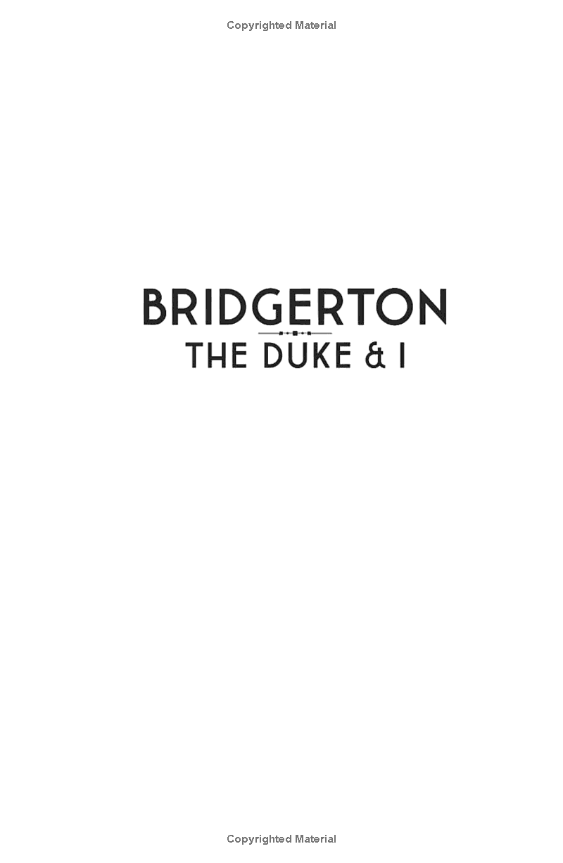 Bridgerton 1: The Duke And I