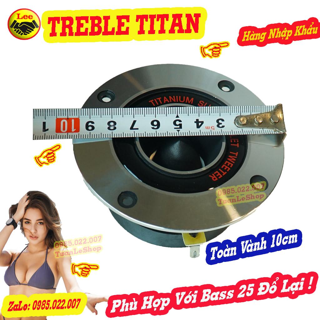2 LOA TREBLE TITAN TWEETER PIO NEER - HÀNG NHẬP - TREP KEN – GIÁ 02 CỦ LOA KÈM TỤ TREP PIONEER LOẠI CÓ CHỮ