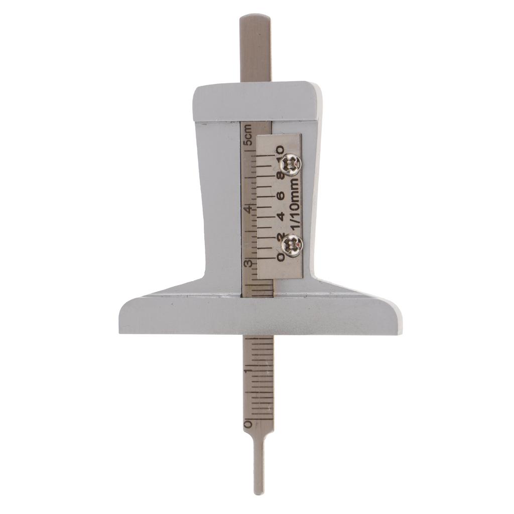 Mini Cấp Mở Loại 0-30MM Lốp Xe Thước Hố Thước Đo Độ Sâu Bút Thử Điện