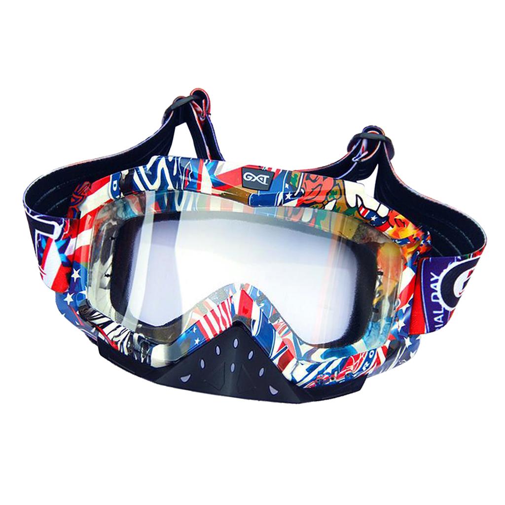 Motorcycle Windproof Anti-Fog Goggles Skiing Snowboard Glasses