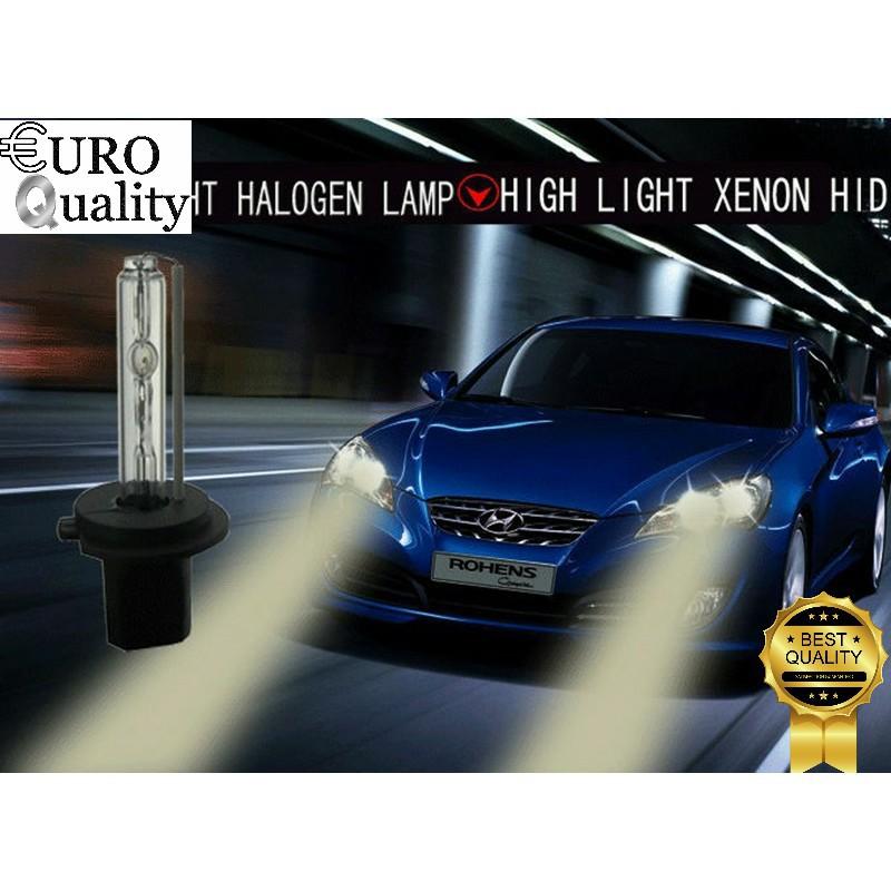 Bộ 2 bóng đèn xenon HID H4/​​HB2/9003 , lắp đèn ô tô, ánh sáng trắng 6500W