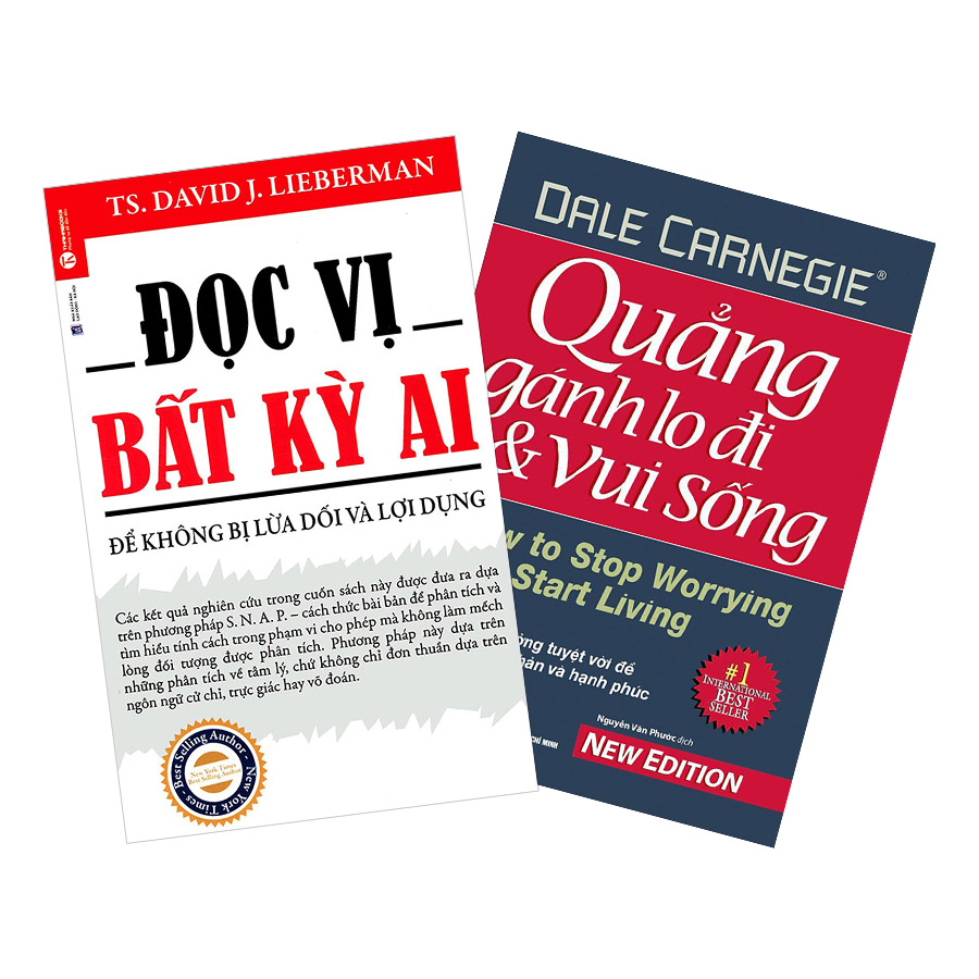 Combo Đọc Vị Bất Kỳ Ai + Quẳng Gánh Lo Đi Và Vui Sống
