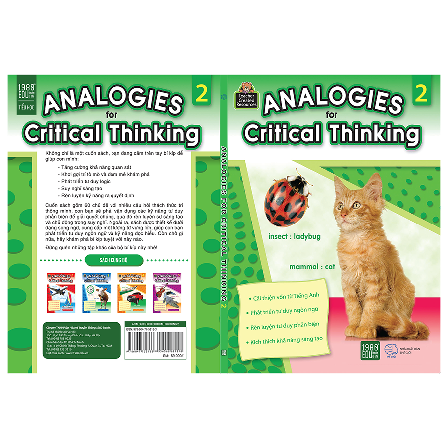 Analogies for Critical Thinking (Tập 2)