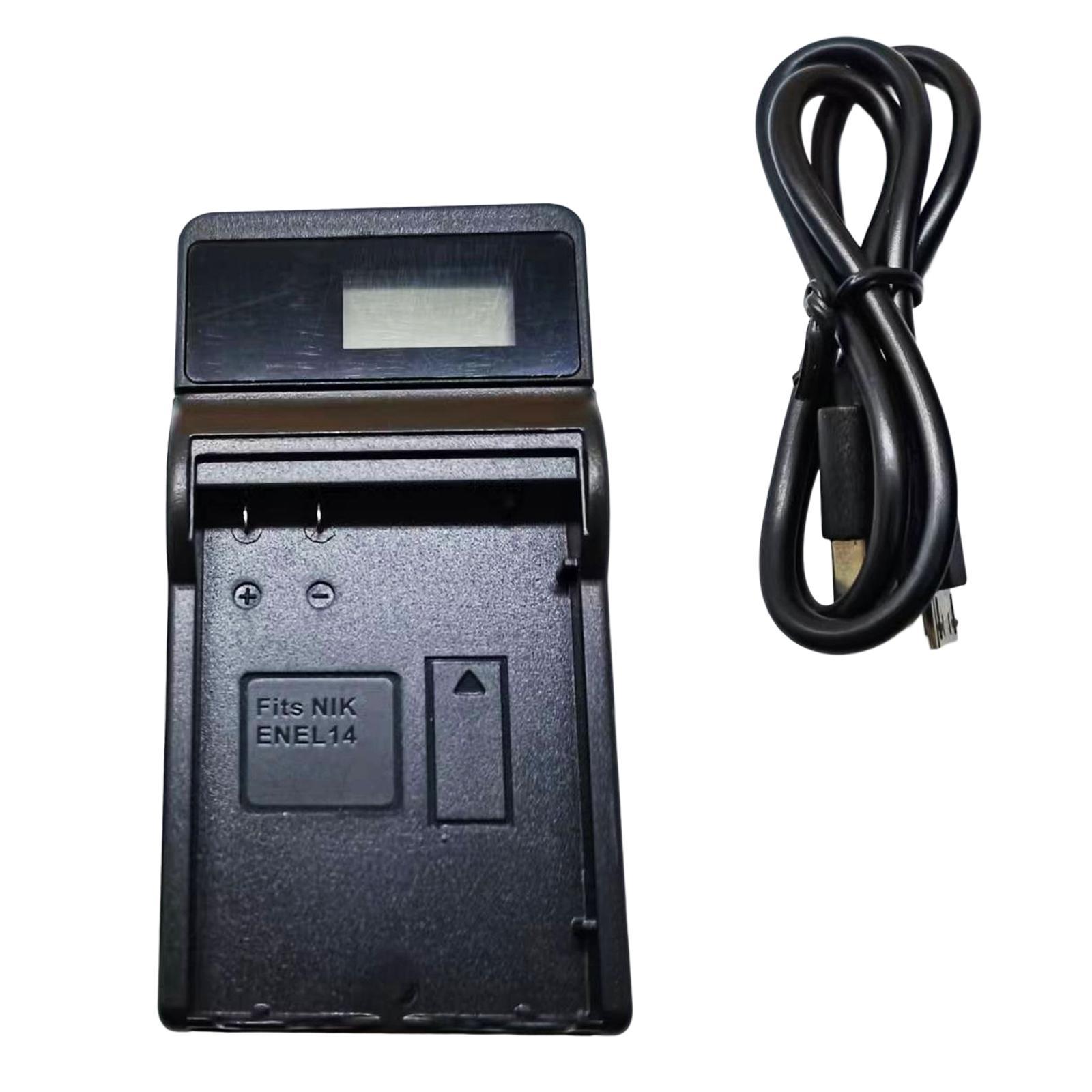 EN-EL14 Battery Charger for D3100 D3200 D3300 D5300 D5500