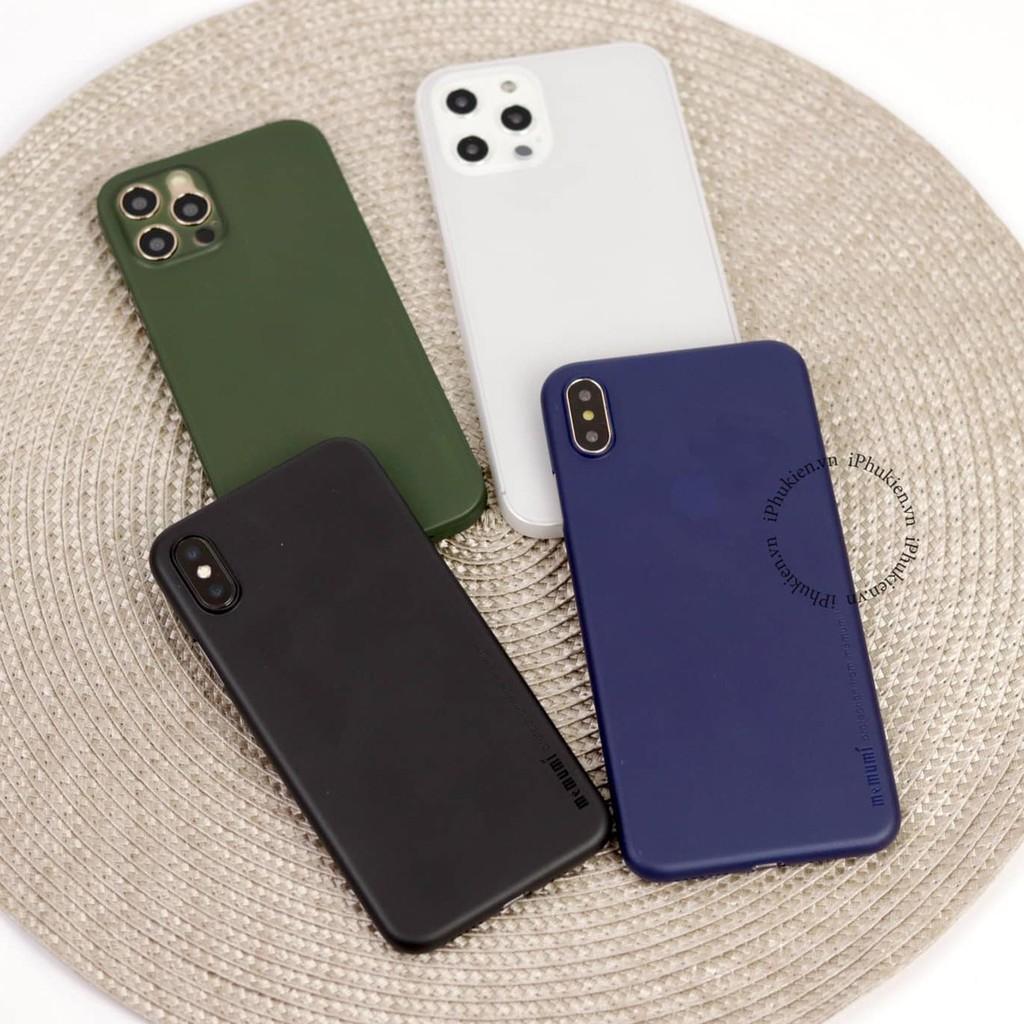 ỐP MUMEMI SIÊU MỎNG CHO IPHONE 7/8 PLUS | X/XS | XS MAX | 11 | 11 PRO | 11 PRO MAX | 12 MINI | 12 | 12 PRO | 12 PRO MAX