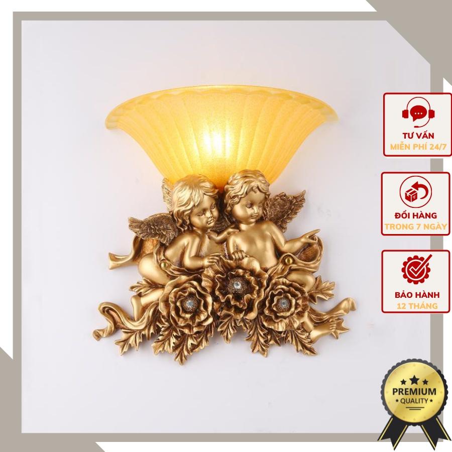 Đèn treo tường hình thiên thần mang phong cách tân cổ điển sang trọng DT07.