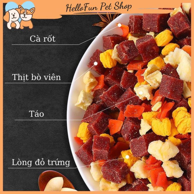 Snack dinh dưỡng Bibimbap cho cún