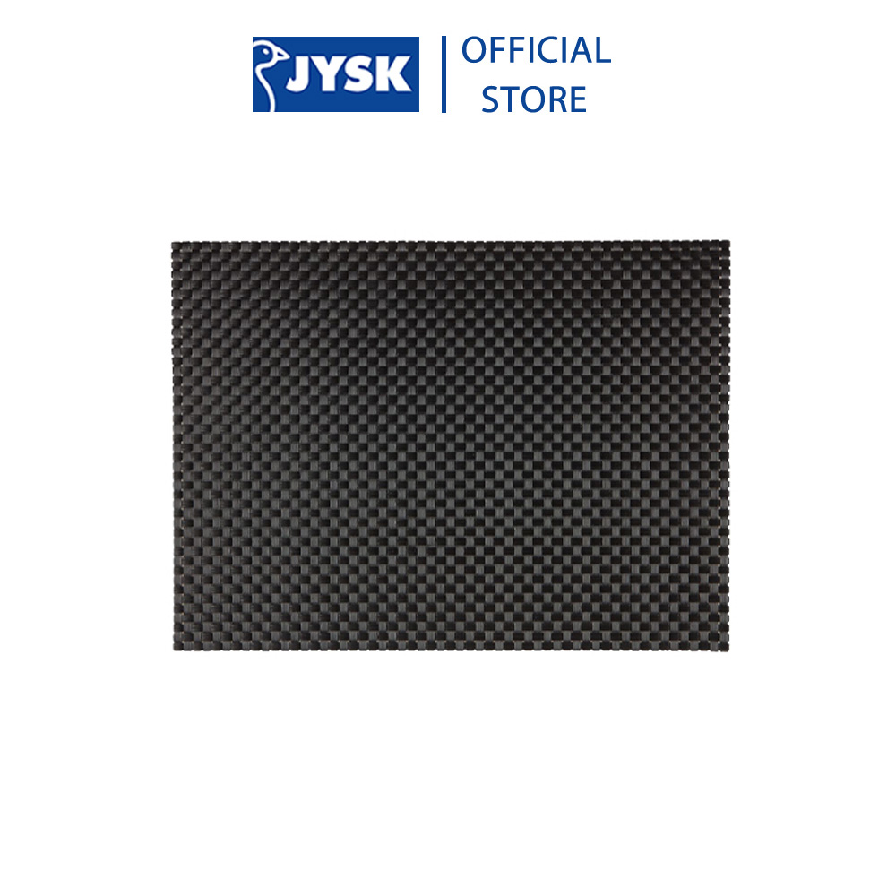 Tấm lót đĩa | JYSK Ahorn | polyethylen | đen | R30xD40cm