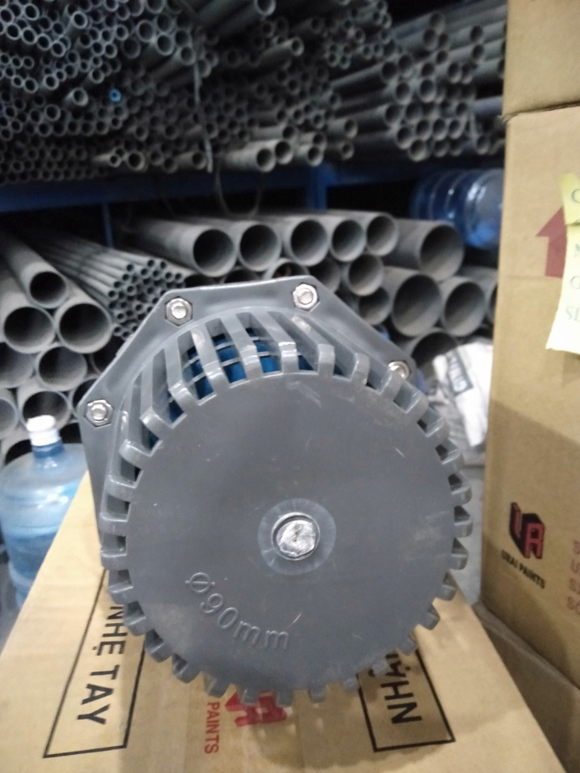 Luppe ( rọ bơm ) nhựa PVC phi 90 FINMAX