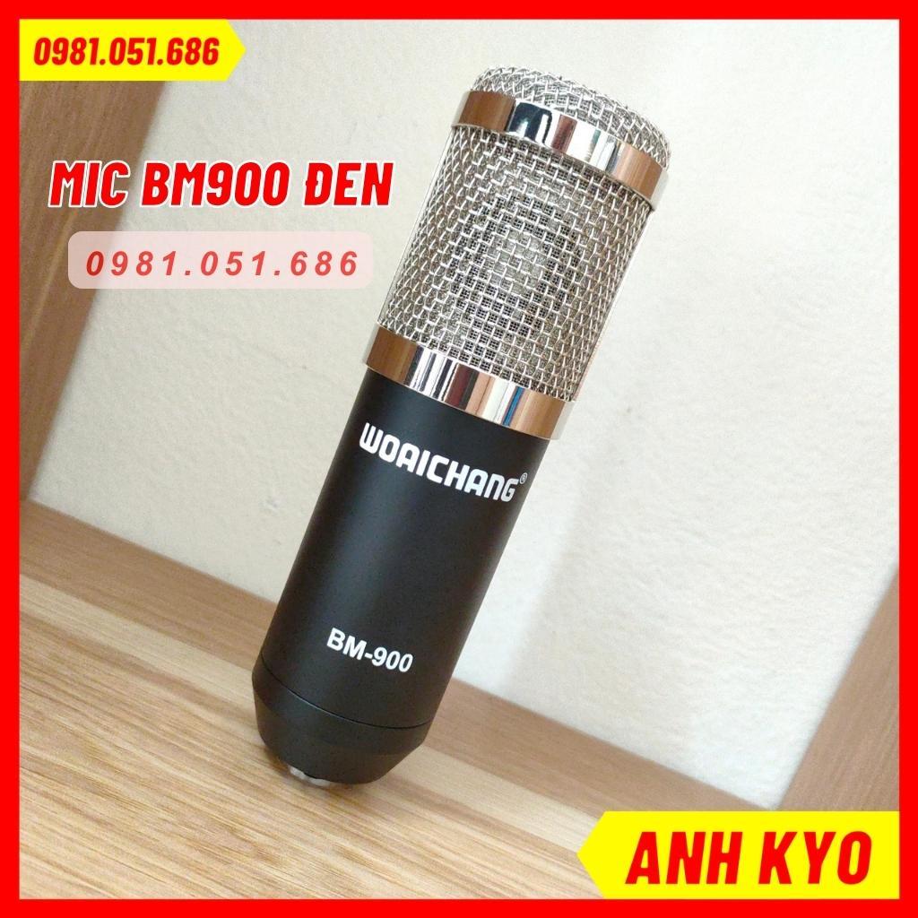 Mic Livestream BM.900 Chuyên Dành Cho Các Sound Card Và Các Dòng Mixer Cho Âm Thanh Chất Lượng Cao