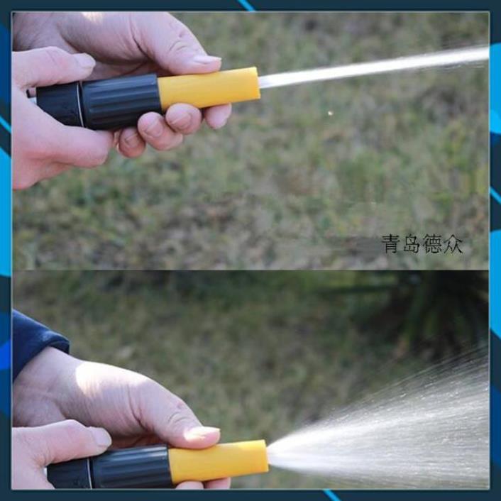 Vòi tưới cây rửa xe️️ Bộ dây vòi xịt nước rửa xe, tưới cây , tăng áp 3 lần, loại 15m 206622-5 cút sập, nối