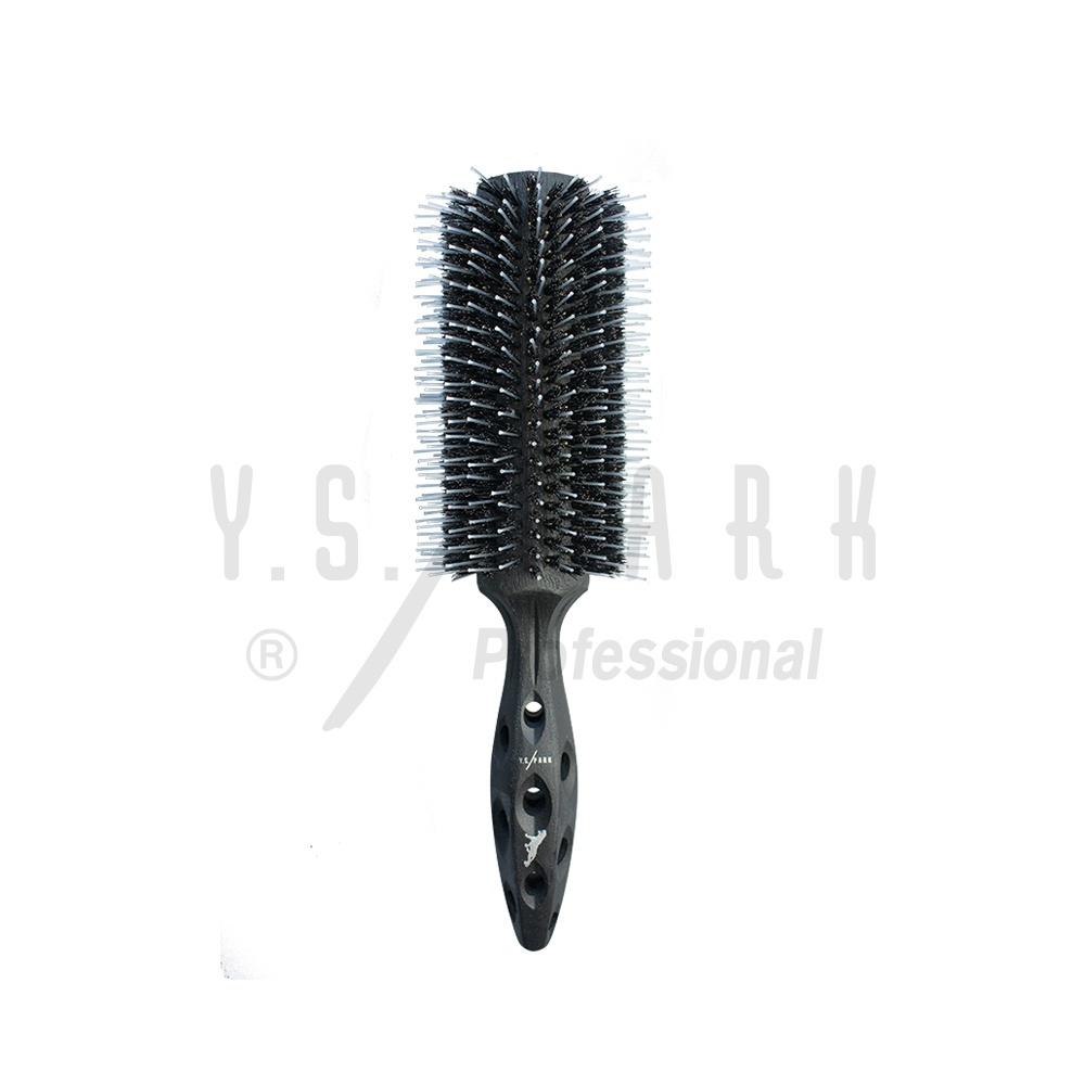 Lô sấy tóc Carbon Tiger Brush YS PARK lược uốn chịu nhiệt 65mm chính hãng YS-650T2