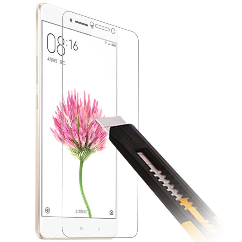 Miếng dán kính cường lực cho Xiaomi Mi Max 2 (độ cứng 9H, mỏng 0.3mm, hạn chế bám vân tay) - Hàng nhập khẩu