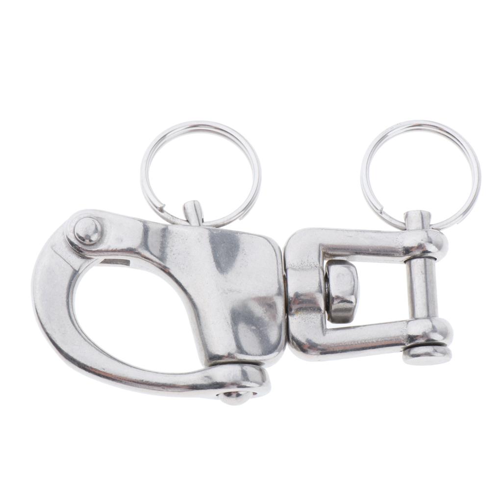 Wear Resistant Swivel Snap Shackle Kayak Yacht Quick Release Buckle