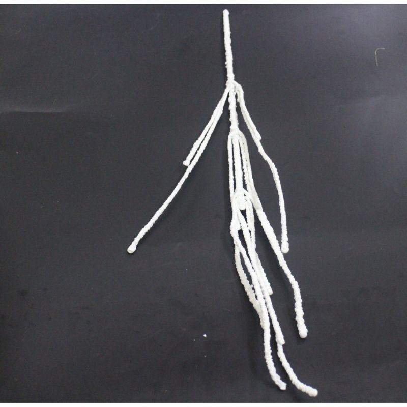 Cành sương tuyết dẻo, cành điểm tuyết dài 60cm
