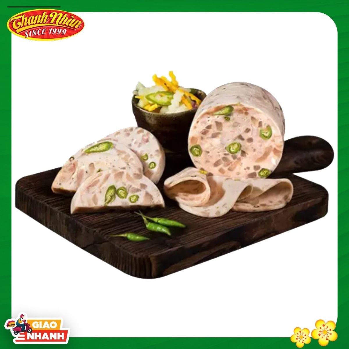 Chả Da Ớt Xiêm Xanh  - 500gr