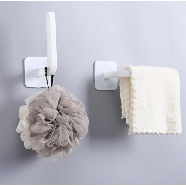 MÓC DÁN TƯỜNG CHỮ L CHỊU LỰC TỐT SIÊU DÍNH ĐA NĂNG TREO ĐỒ VẬT DỤNG , NẮP VUNG , THỚT , LY CỐC.. NHÀ TẮM NHÀ BẾP