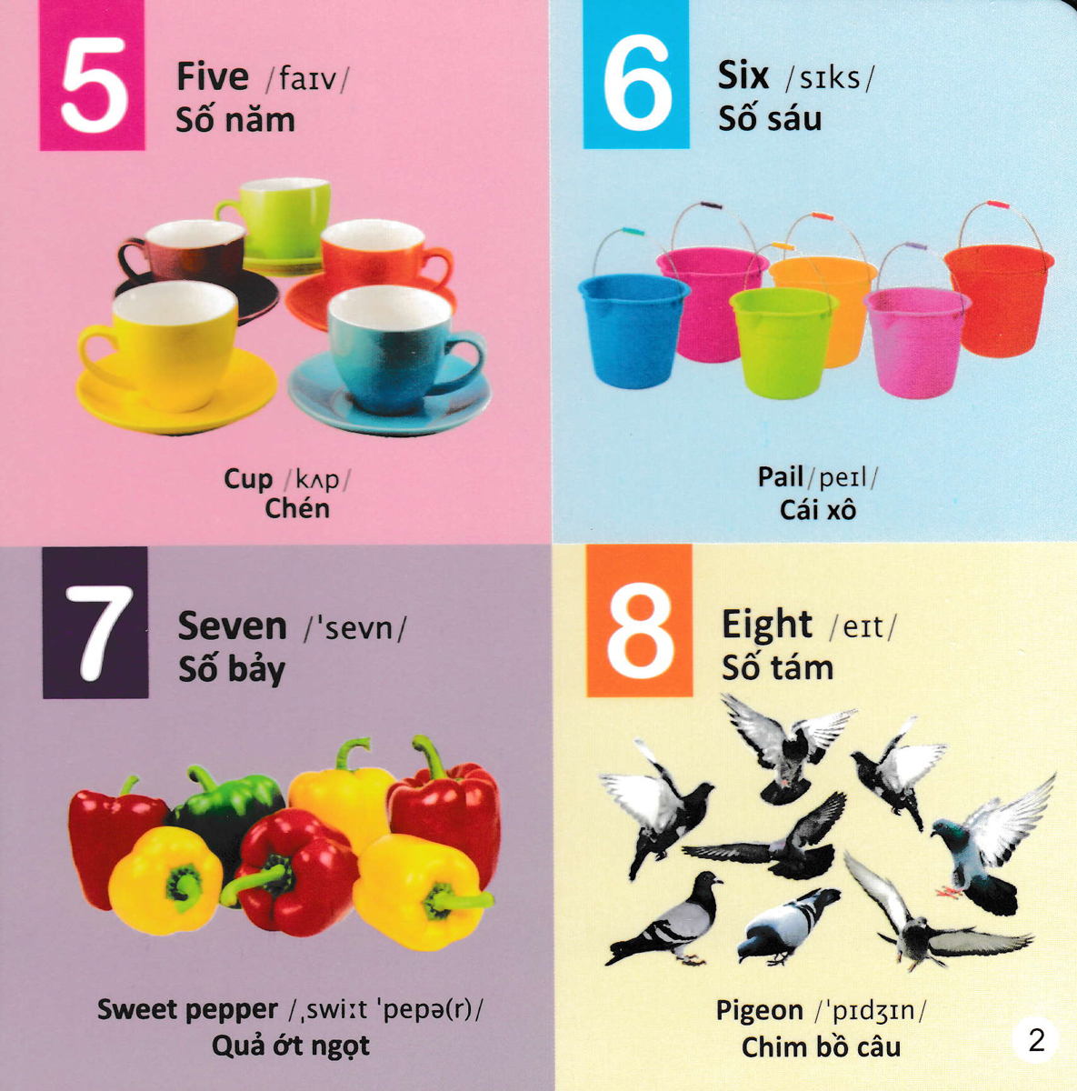 101 Từ Đầu Tiên: Số Đếm - Nghề Nghiệp