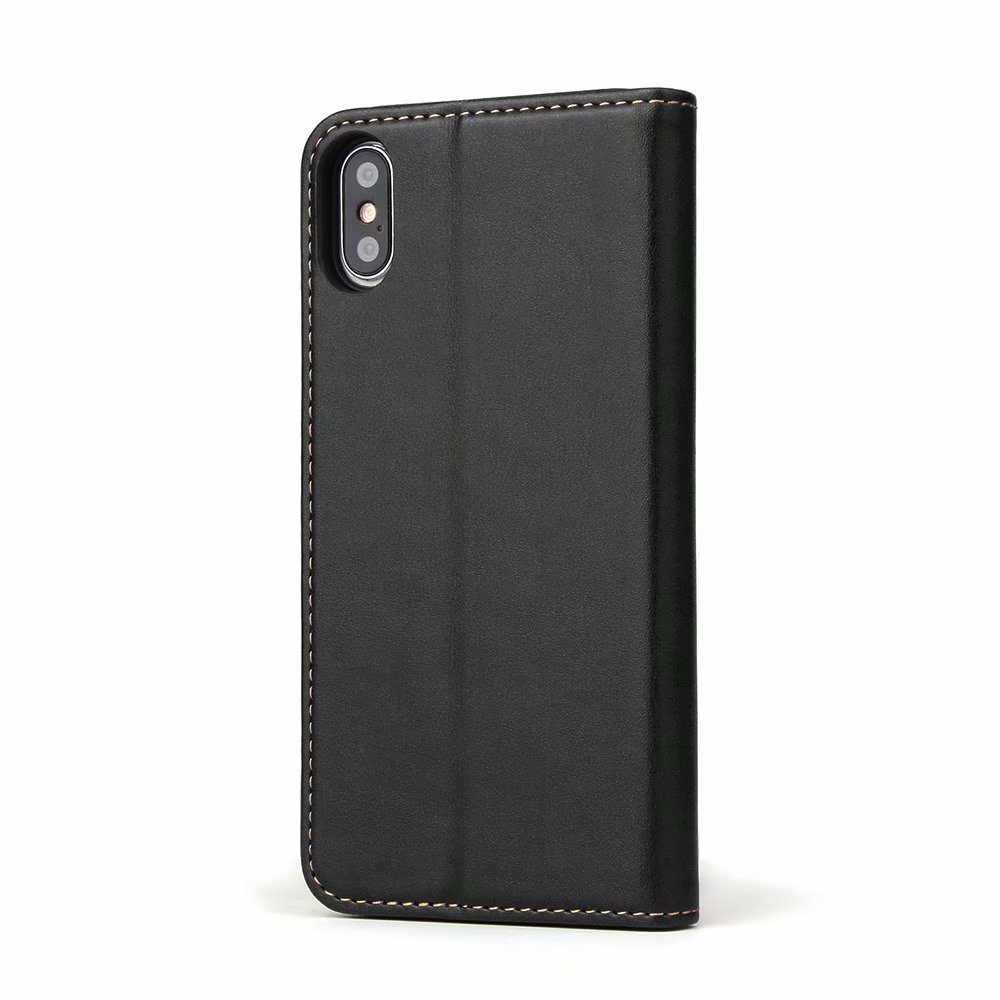 Bao da dành cho iPhone 6/7/8/X/XR/XsMax/11/11ProMax nắp gập da cao cấp, mềm xịn, bền màu có ngăn dựng thẻ ATM, giấy tờ cá nhân