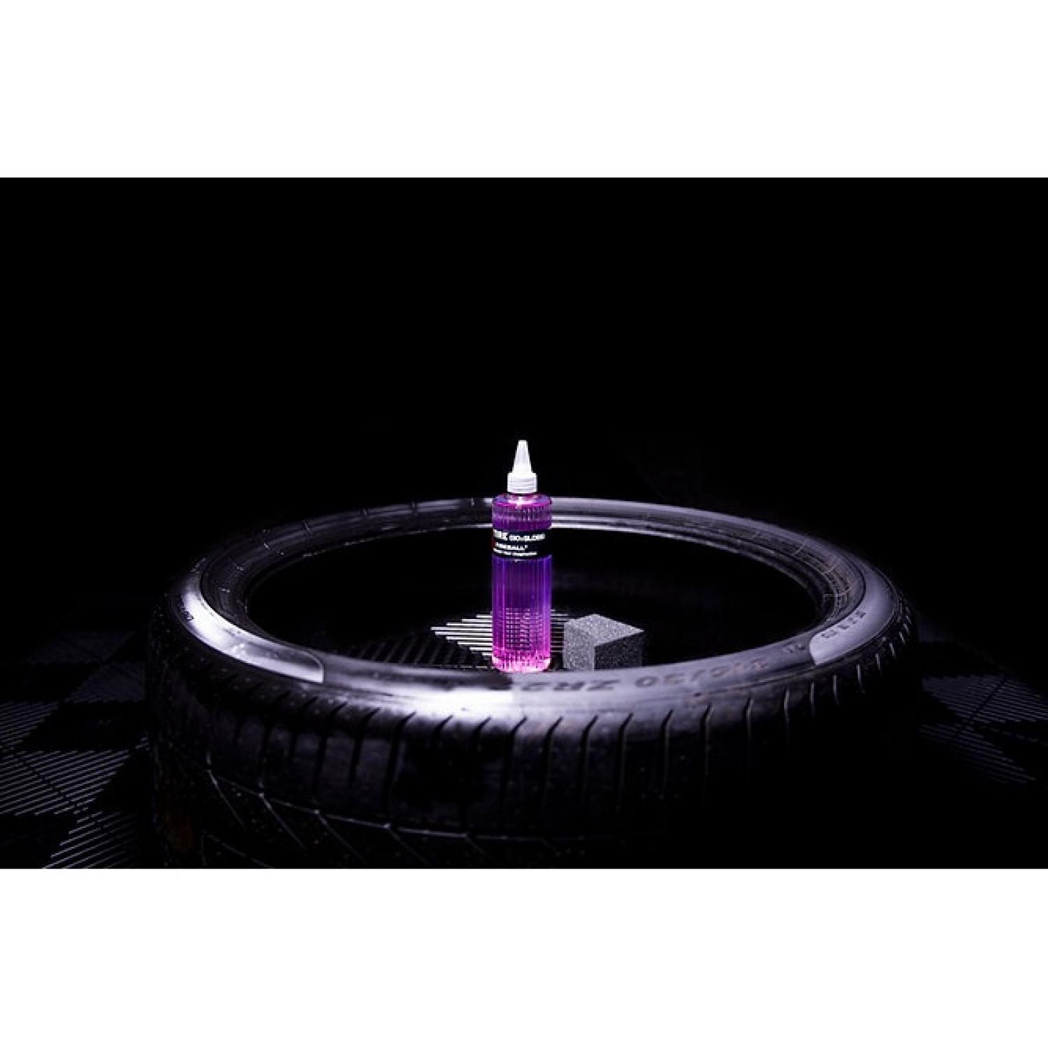 DUNG DỊCH LÀM BÓNG, DƯỠNG ĐEN LỐP CAO CẤP GỐC DẦU NEW TIRE, HÀNG FIREBALL, HÀN QUỐC