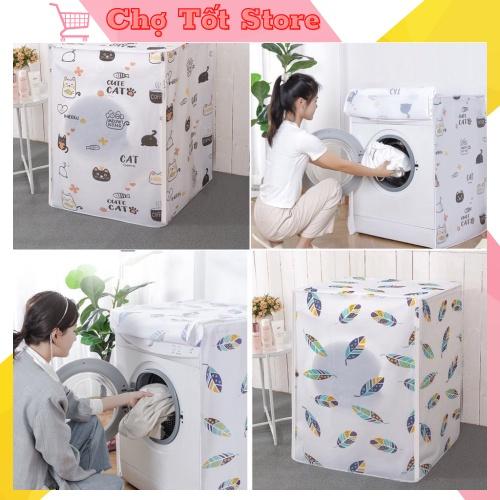 Vỏ Bọc Máy Giặt Cửa Ngang, Cửa Đứng Chống Bụi Chống Thấm, Áo Trùm Máy Giặt Cao Cấp.