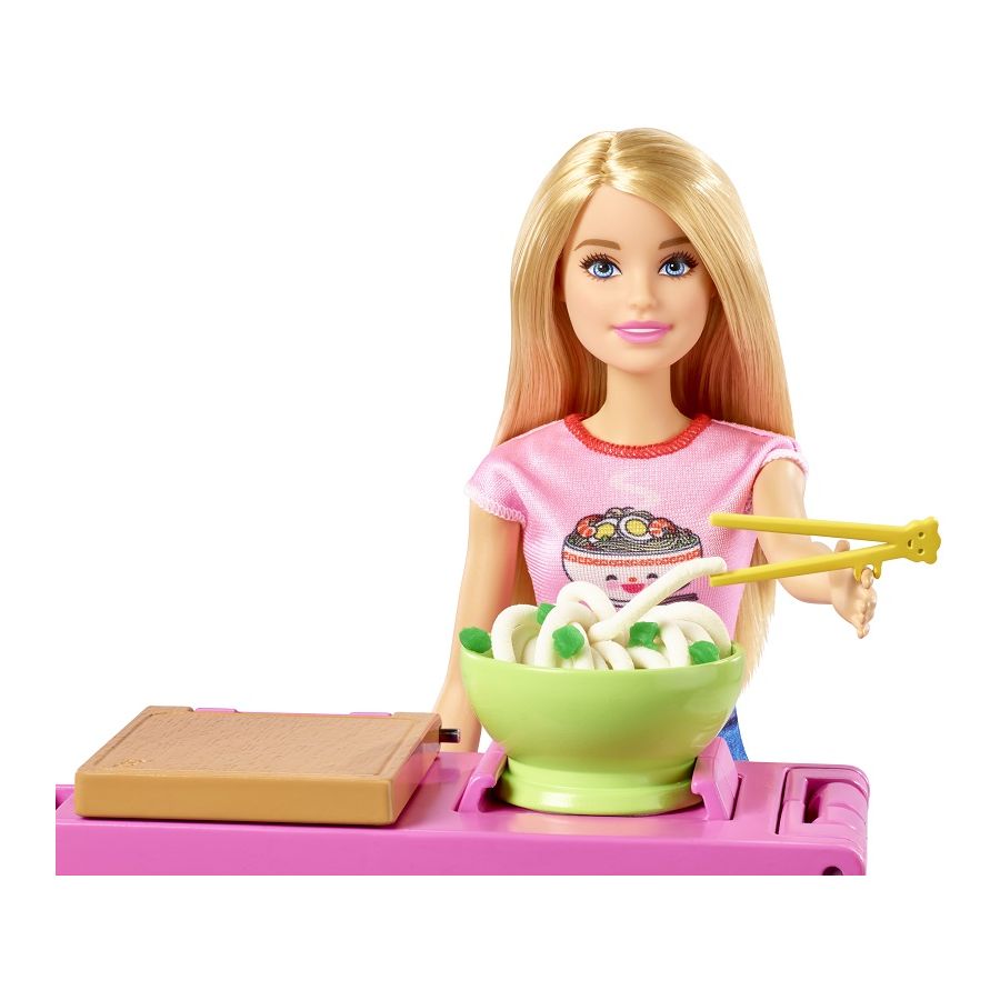 Đồ Chơi Cùng Barbie làm mỳ GHK43