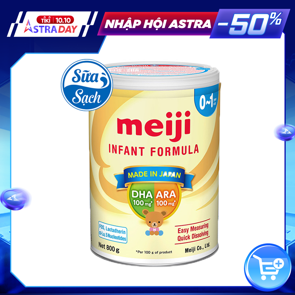 Sữa Bột Meiji 0-1 Infant Formula
