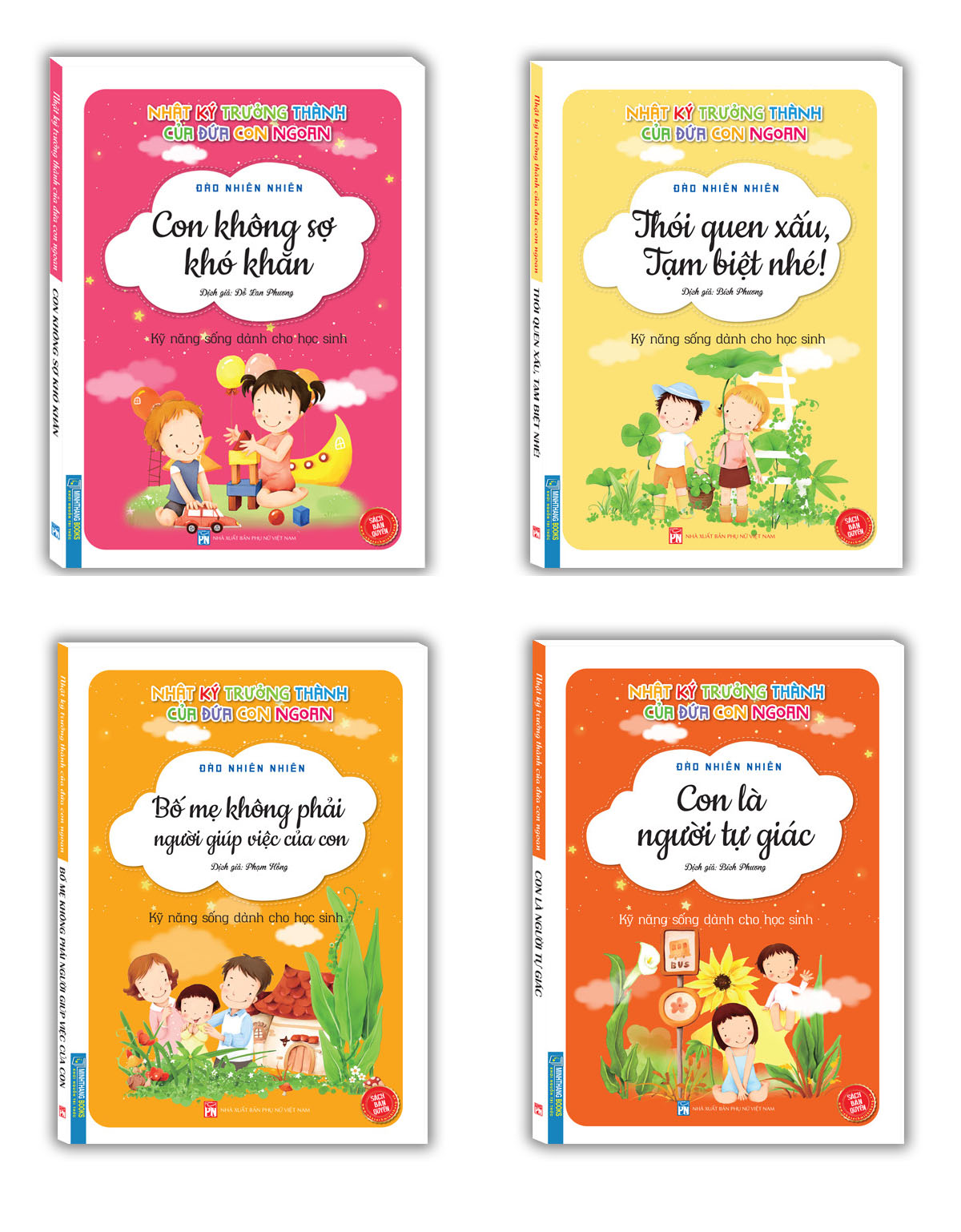 Nhật ký trưởng thành cúa đứa con ngoan -Kỹ năng sống dành cho học sinh (Bộ 4 cuốn)