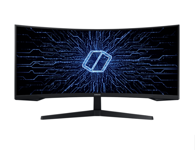 Màn Hình Cong Gaming Samsung LC34G55TWWEXXV 165Hz / 1ms / DP 1.4 / HDMI / Jack Audio 3.5 / Freesync ) - Hàng Chính Hãng