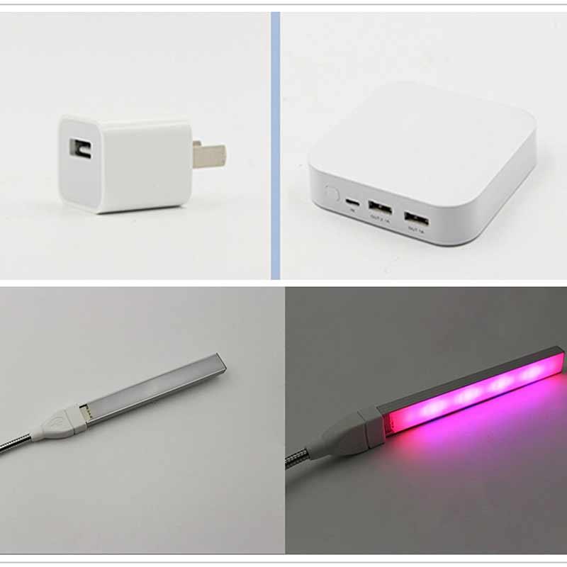 Đèn LED USB 14 Ô Quang Phổ Cho Cây Trồng Phát Triển