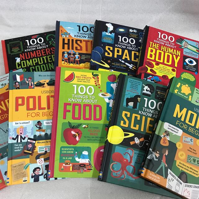 Usborne 100 Things To Know About – 10 Books | Bản Nhập Khẩu