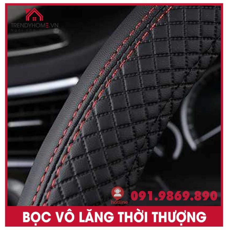 Bọc vô lăng xe Ô TÔ Da PU thoáng khí Bọc vô lăng Sparco hàng cao cấp Boc vo lang cỡ 38 cm Cửa hàng nội thất ô tô Trendy
