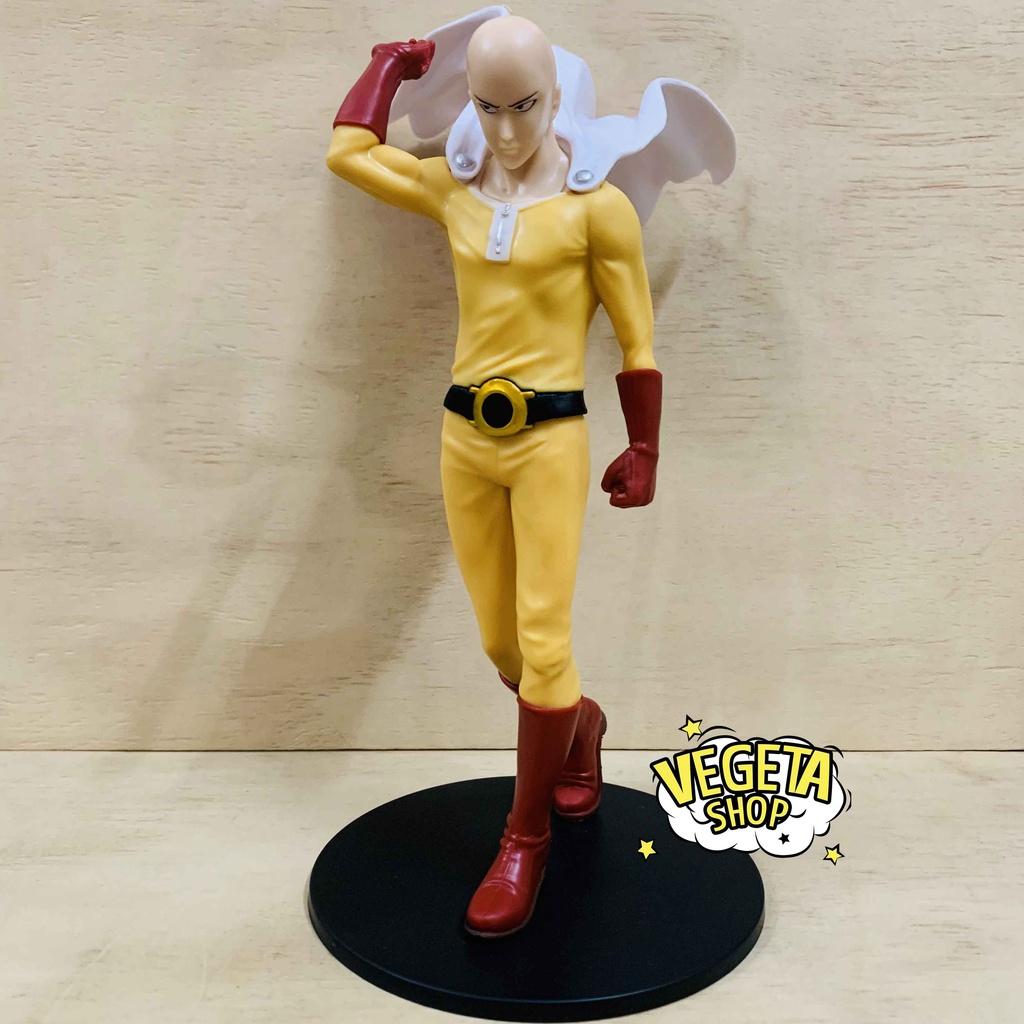 Mô hình One Punch Man - Saitama áo choàng hói mặt ngầu - Tatsumaki lốc xoáy kinh hoàng - Cao 21cm~23cm