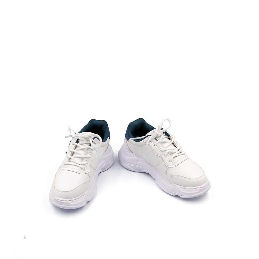 Giày Sneaker Nữ Đế Cao 7cm Da Microfiber Siêu Nhẹ Tomoyo TMW31507